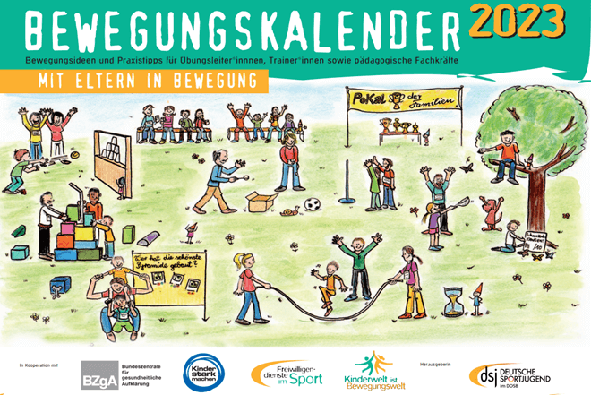 Bewegungskalender 2023 Deutsche Sportjugend (dsj)