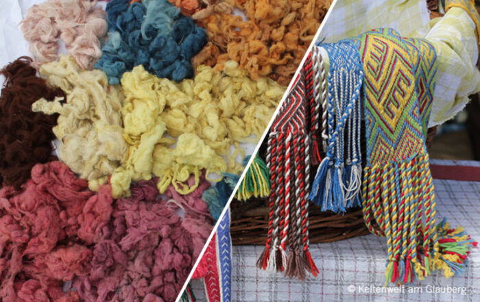 Keltenwelt Glauberg "Kleidung und Textil"/ © Keltenwelt Glauberg