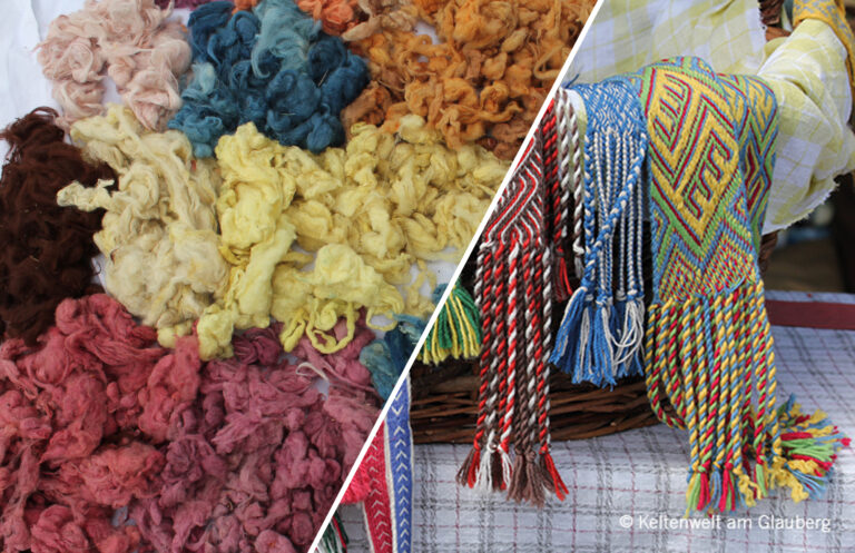 Keltenwelt Glauberg "Kleidung und Textil"/ © Keltenwelt Glauberg