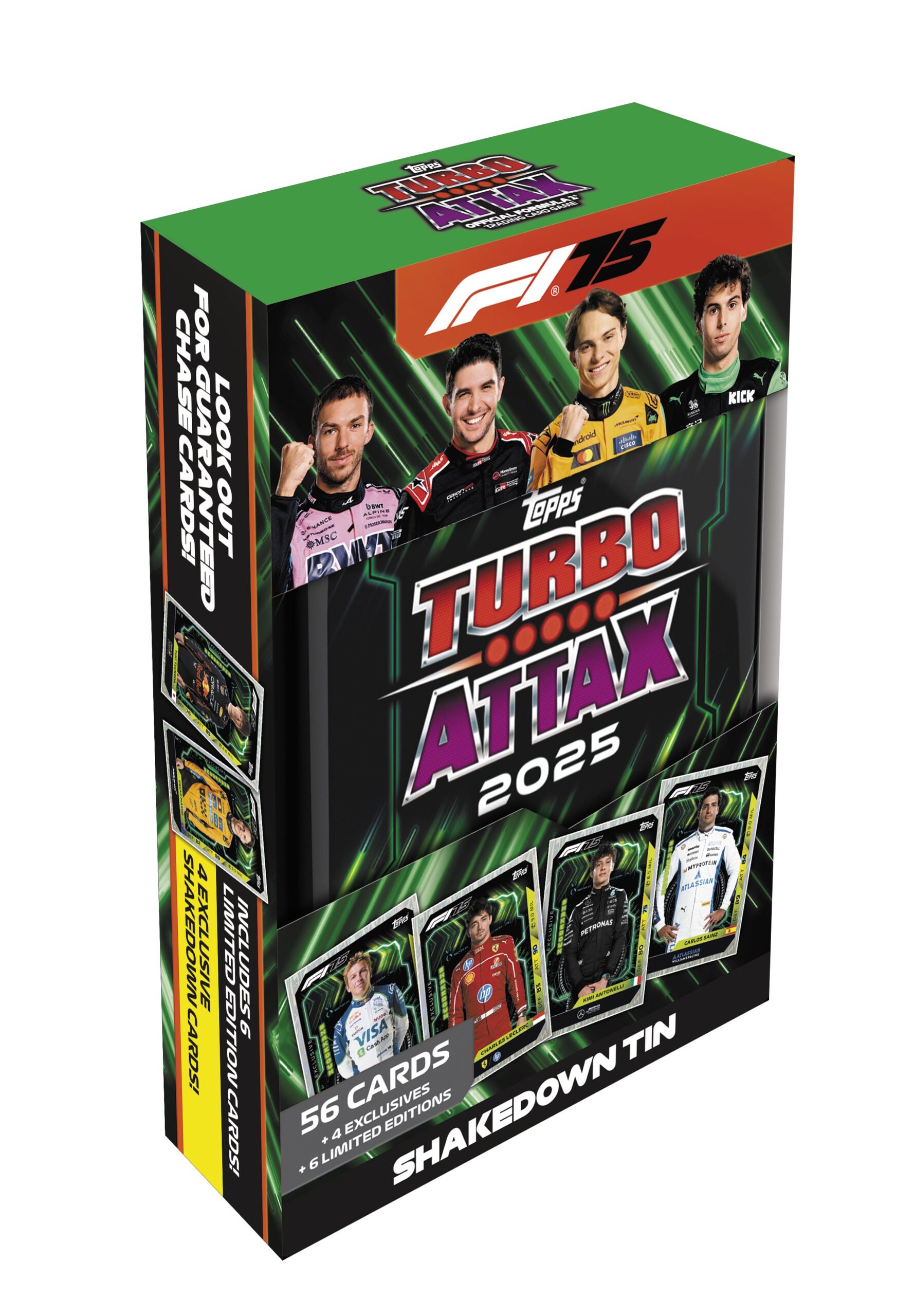 Topps Formula1 Tin box