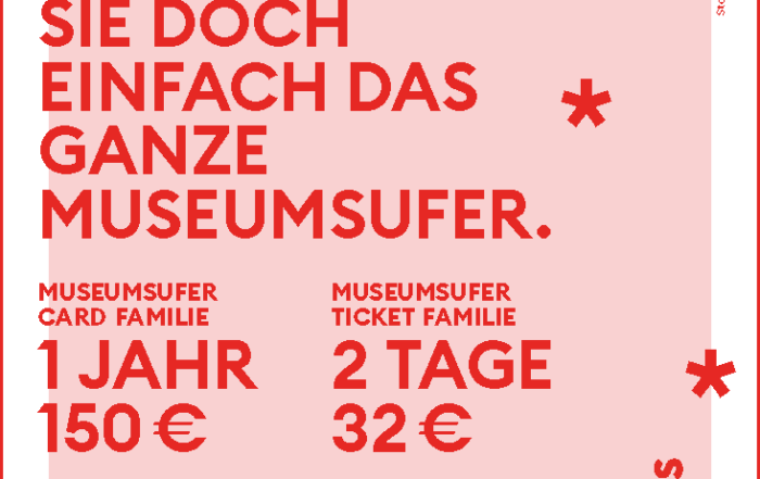 verschenken sie doch einfach das ganze Museumsufer