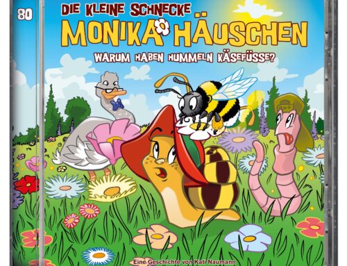 Gewinnspiel 3 x das Hörspiel „Die kleine Schnecke Monika Häuschen“:  „Warum haben Hummeln Käsefüße?“