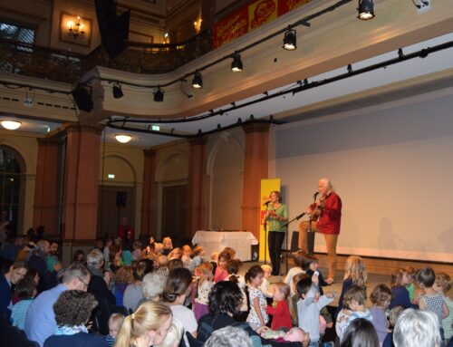 Kinderliederkonzert mit Fredrik Vahle – Katzentatzentanz im Gesellschaftshaus Palmengarten!